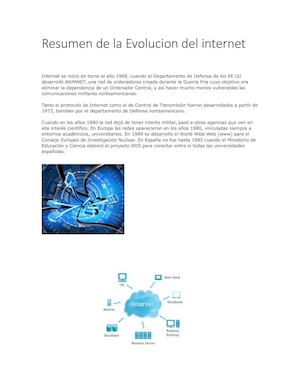 evolucion del internet
