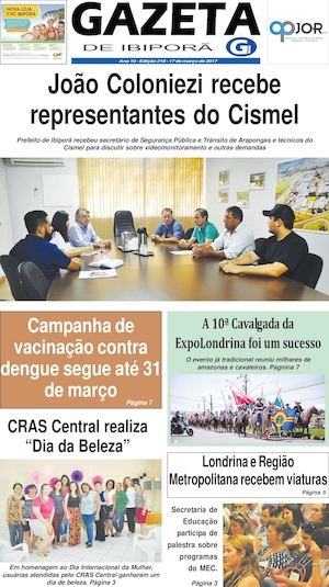 Gazeta 218 De 17 De Março 2017