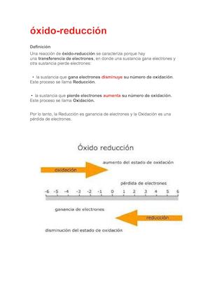 Guia De Oxido Reduccion