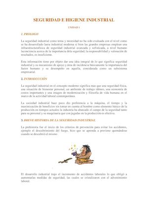 Historia De La Seguridad