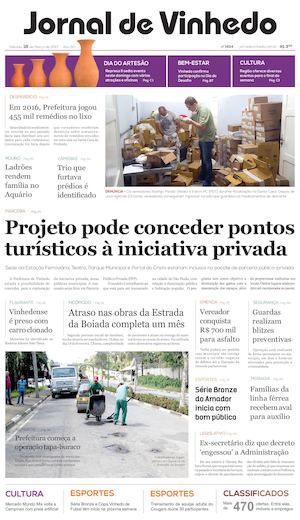 Jornal De Vinhedo Sabado 18 De Março De 2017 Edic 1634