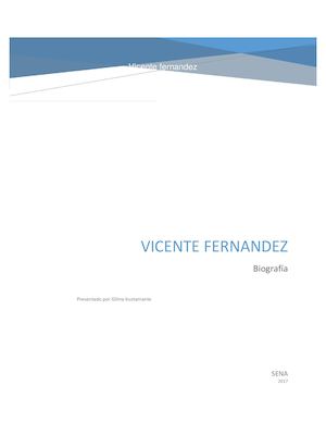 Vicente Fernández Estalla Contra Quienes Lo