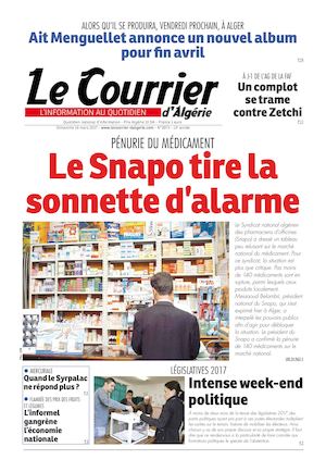 Le Courrier D'Algérie Du Dimanche 19 Mars 2017