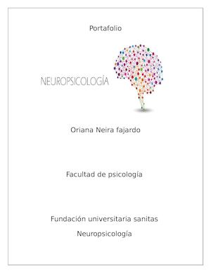 Portafolio Neuropsicologia Final