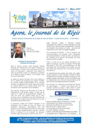 Journal Régie Agora 7