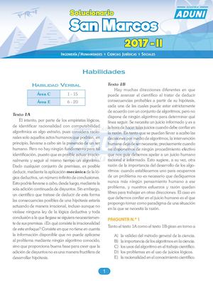 San Marcos 2017 Ii Domingo 19