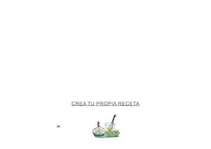 Crea Tu Propia Receta