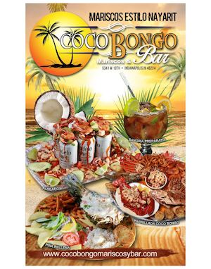 Coco Bongo Menu Online