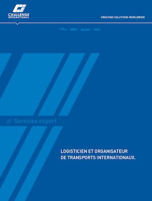 Plaquette commerciale du Groupe Challenge International - description