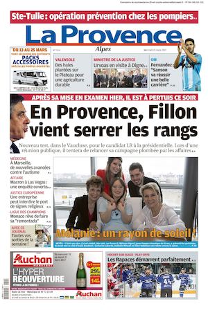 La Provence Edition Alpes Du 2017 03 15