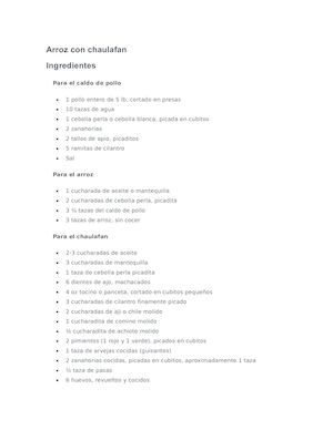 Arroz Con Chaulafan