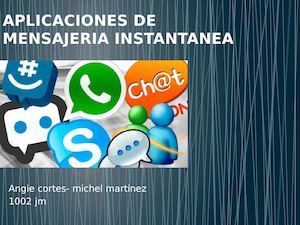 Aplicaciones De Mensajeria Instantanea