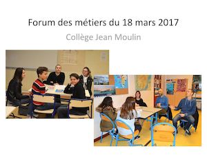Forum des métiers 2017