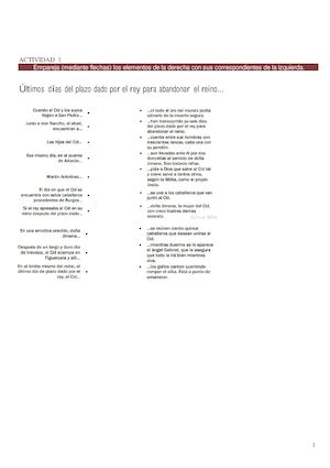 Cantar De Mio Cid Parte I