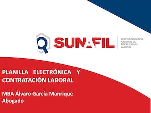 Sunafil Planilla Electronica