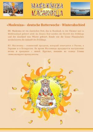 Info «Masleniza» Butterwoche Abschied Vom Winter