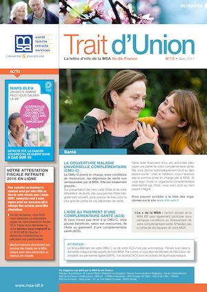 Trait d'Union Retraités N°12