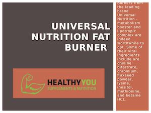 Does Universal Nutrition Fat Burner Actually Work