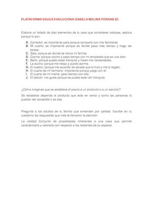 Plataforma Educa Evoluciona Isabela Molina Porras 8c