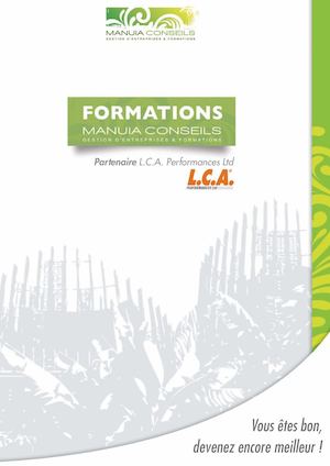 Catalogue Formations Manuia Conseils Nouvelle Calédonie 2017