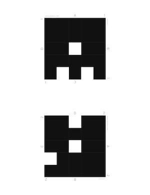 Plickers Cards 2up Large Answers 1 40
