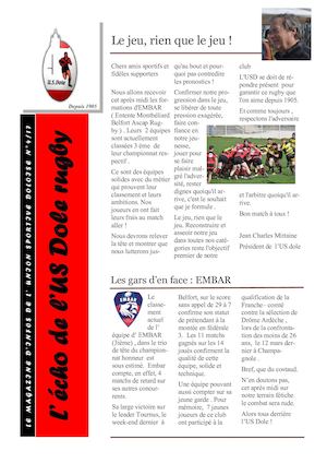 Gazette Us Dole N°4