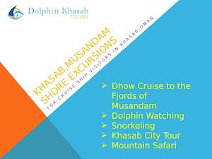 Oman Shore Excursions