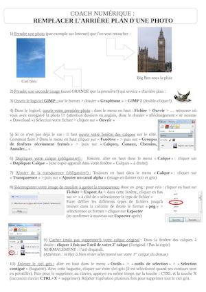Tuto Remplacer L'arrière Plan D'une Photo