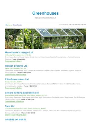 Greenhouses Biz House Uk