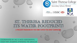 Geoclub Water Conservation Winners