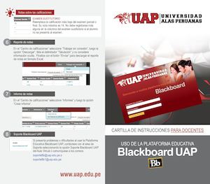 Cartilla Docente Blackboard Uap