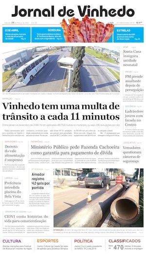 Jornal De Vinhedo Sabado 25 De Março De 2017 Edic 1635 Reduzido