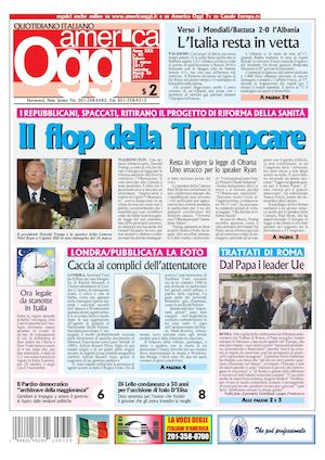 America Oggi 25 Marzo 2017