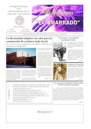 Publicación nazarena "El Amarrado" - Número 0 (Agosto de 2000)