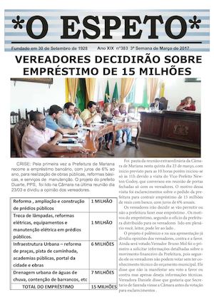 Jornal O Espeto 383 B