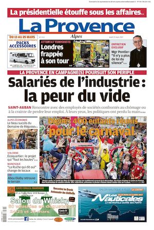 La Provence Edition Alpes Du 2017 03 23