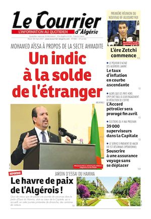 Le Courrier D'Algérie Du Mardi 28 Mars 2017