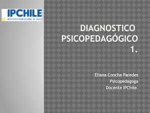 Ppt Modelos de diagnostico psicopedagogico