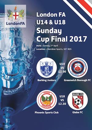 London FA Programme 2017 U14 U18