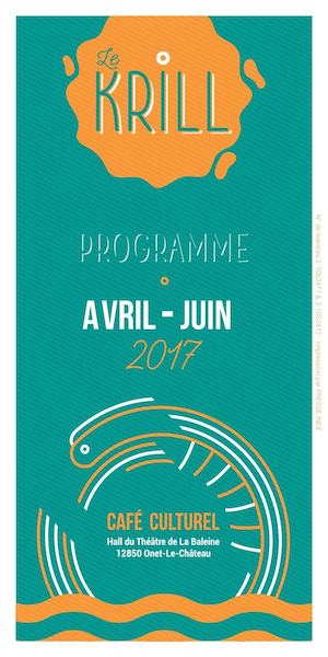 Programme Krill Avril>juin 2017