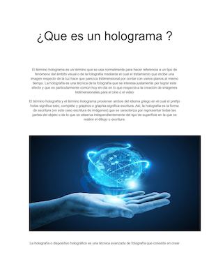 El Holograma