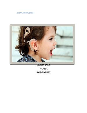 Discapacidad Auditiva