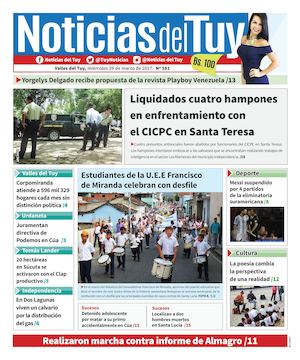 Noticias Del Tuy 29 De Marzo
