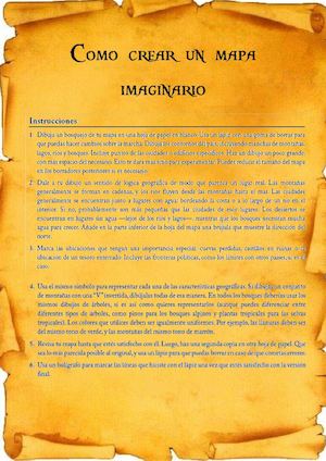 Como Crear Un Mapa Imaginario
