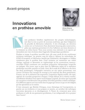 Preview Innovations en prothèse amovible