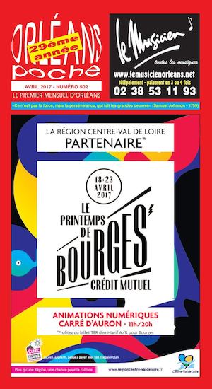 ORLÉANS-POCHE NUMÉRO 502 D'AVRIL 2017
