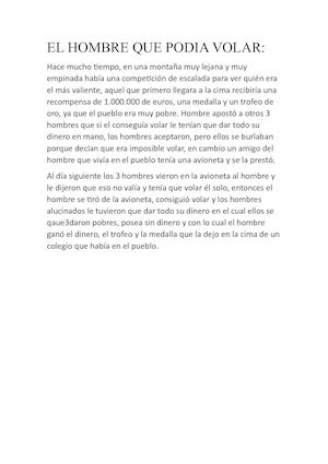 El hombre que podia volar