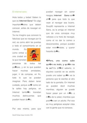 El Internet Sano