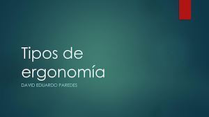 Tipos De Ergonomía