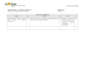 Indicadores+de+desempeño+6º+tecno+2
